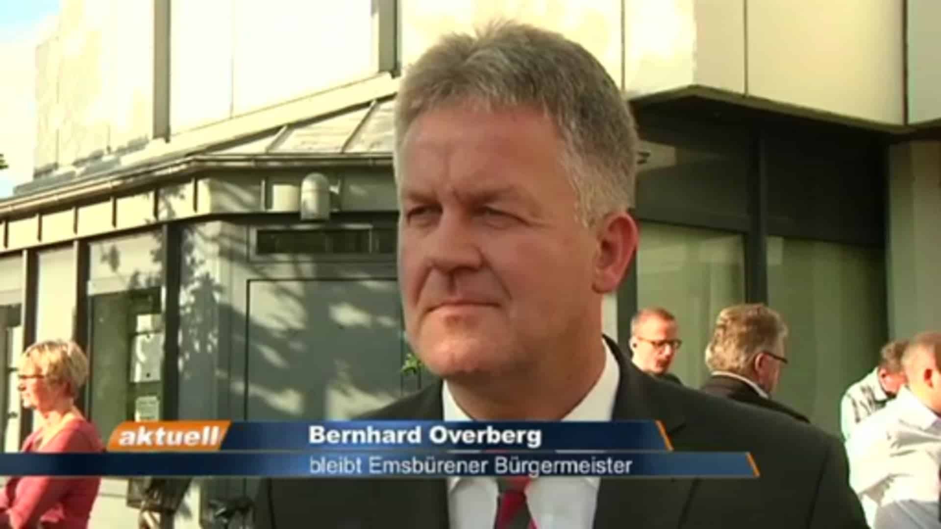Bürgermeisterwahl Emsbüren - Interview mit Bernhard Overberg