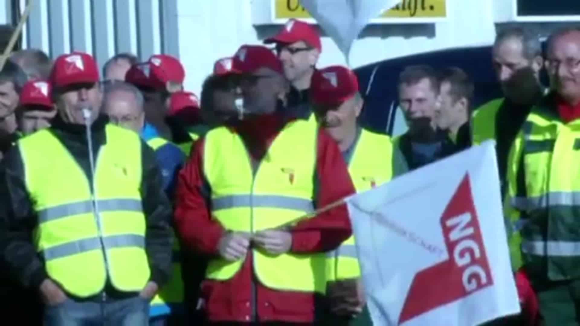 Streik bei Getränke Essmann