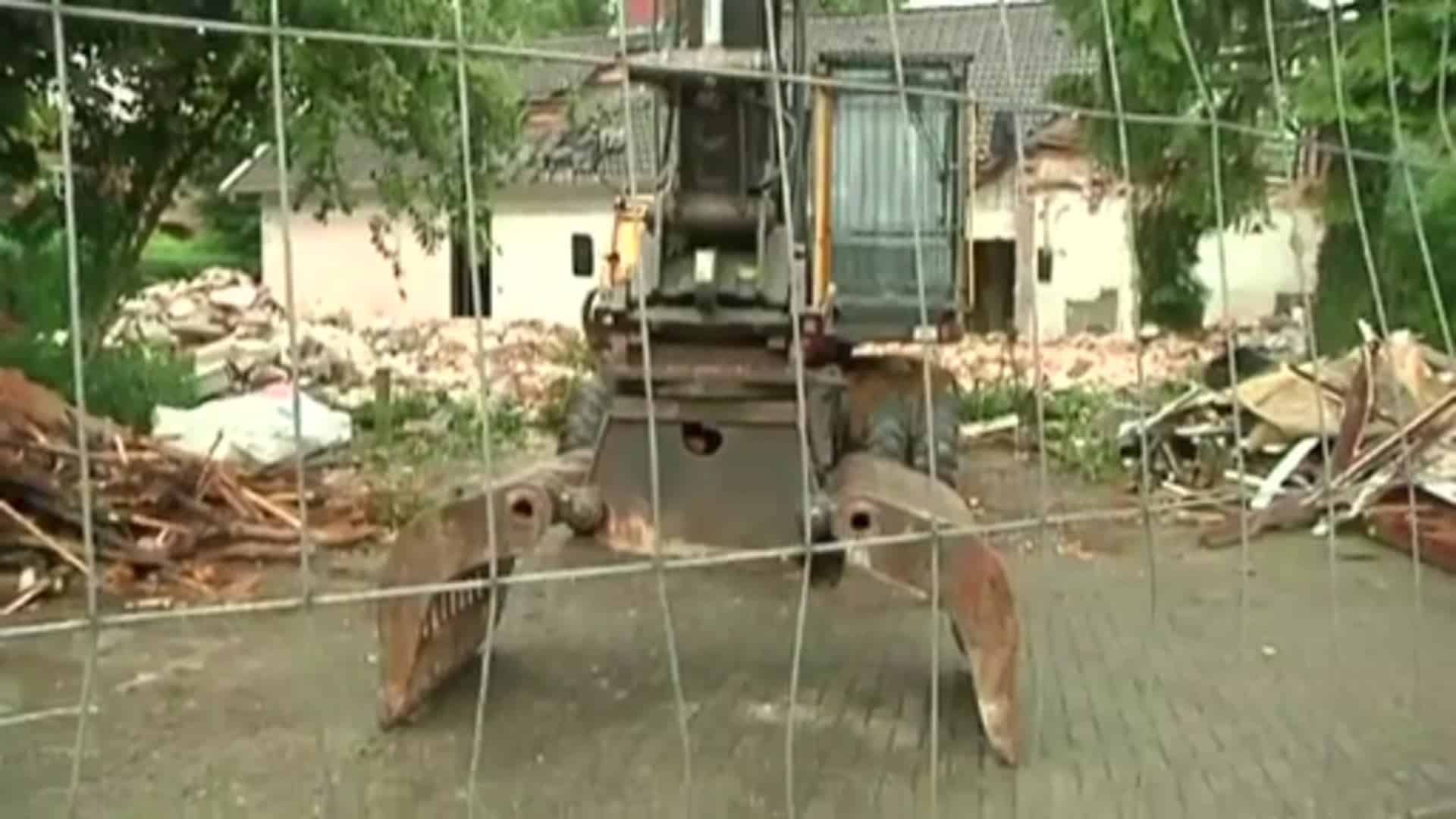 Haus der Familie Meyberg wird abgerissen