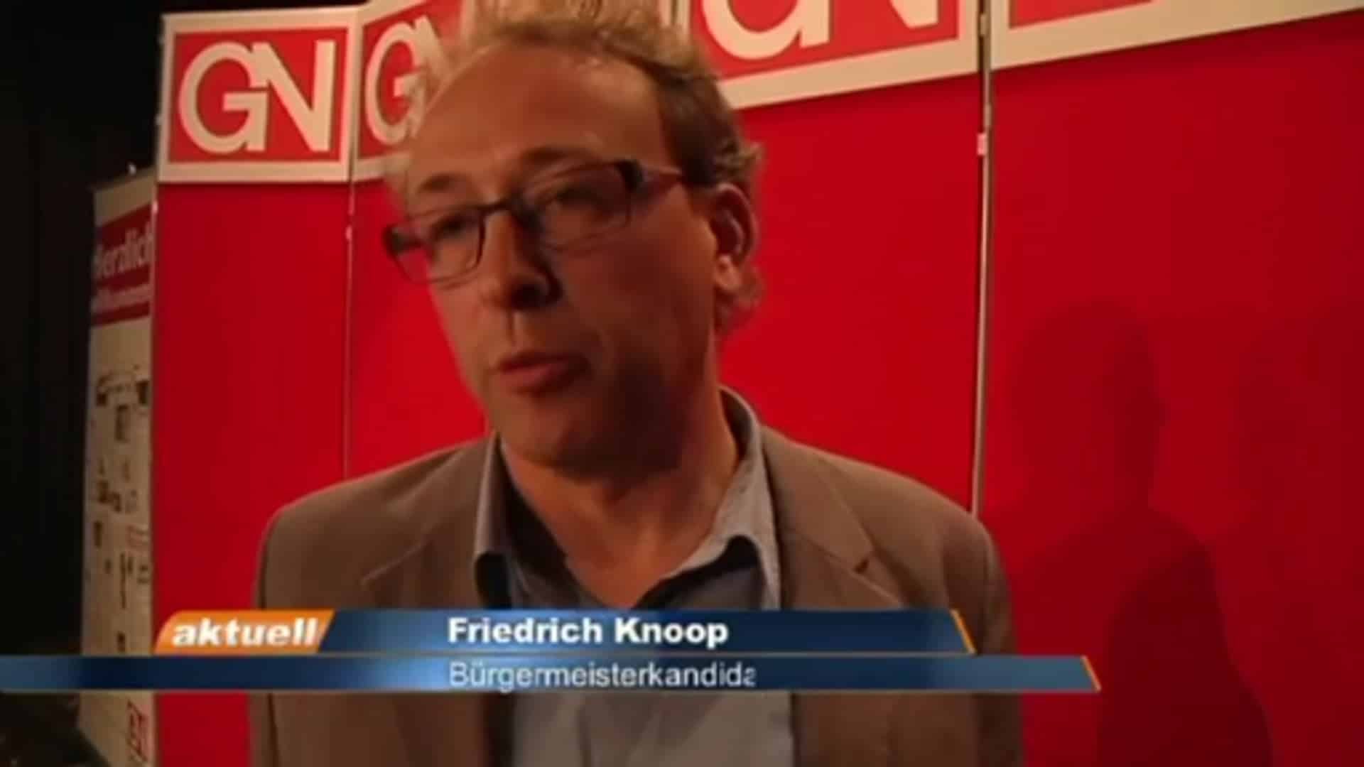 Bürgermeisterwahl: Interview mit Friedrich Knoop