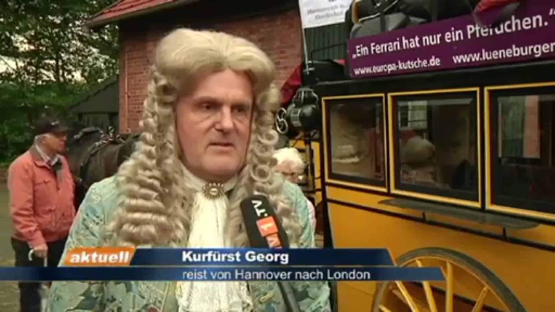Kurfürst Georg reist durch die Region