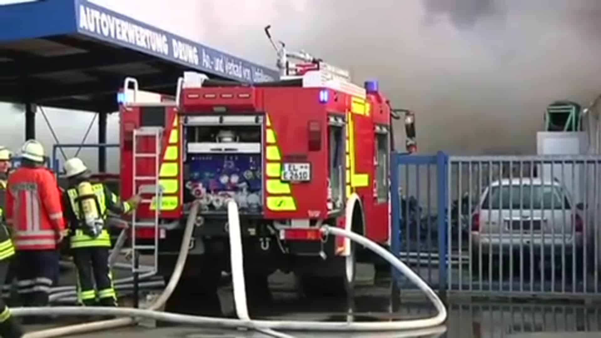 Großbrand in Emsbüren