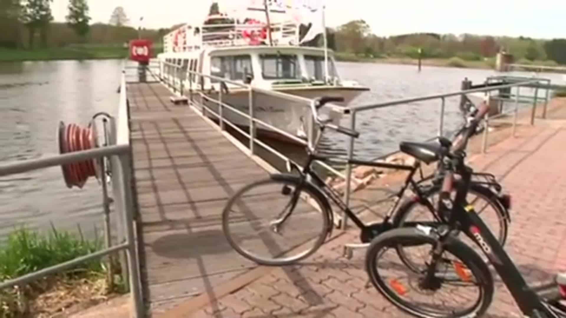 Mit Schiff und Rad die Ems entlang