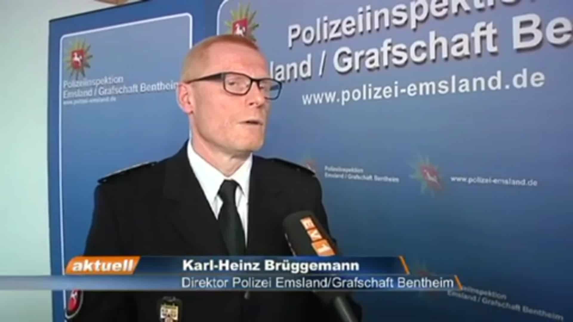 Kriminalstatistik 2013: Emsland und Grafschaft sind sicher