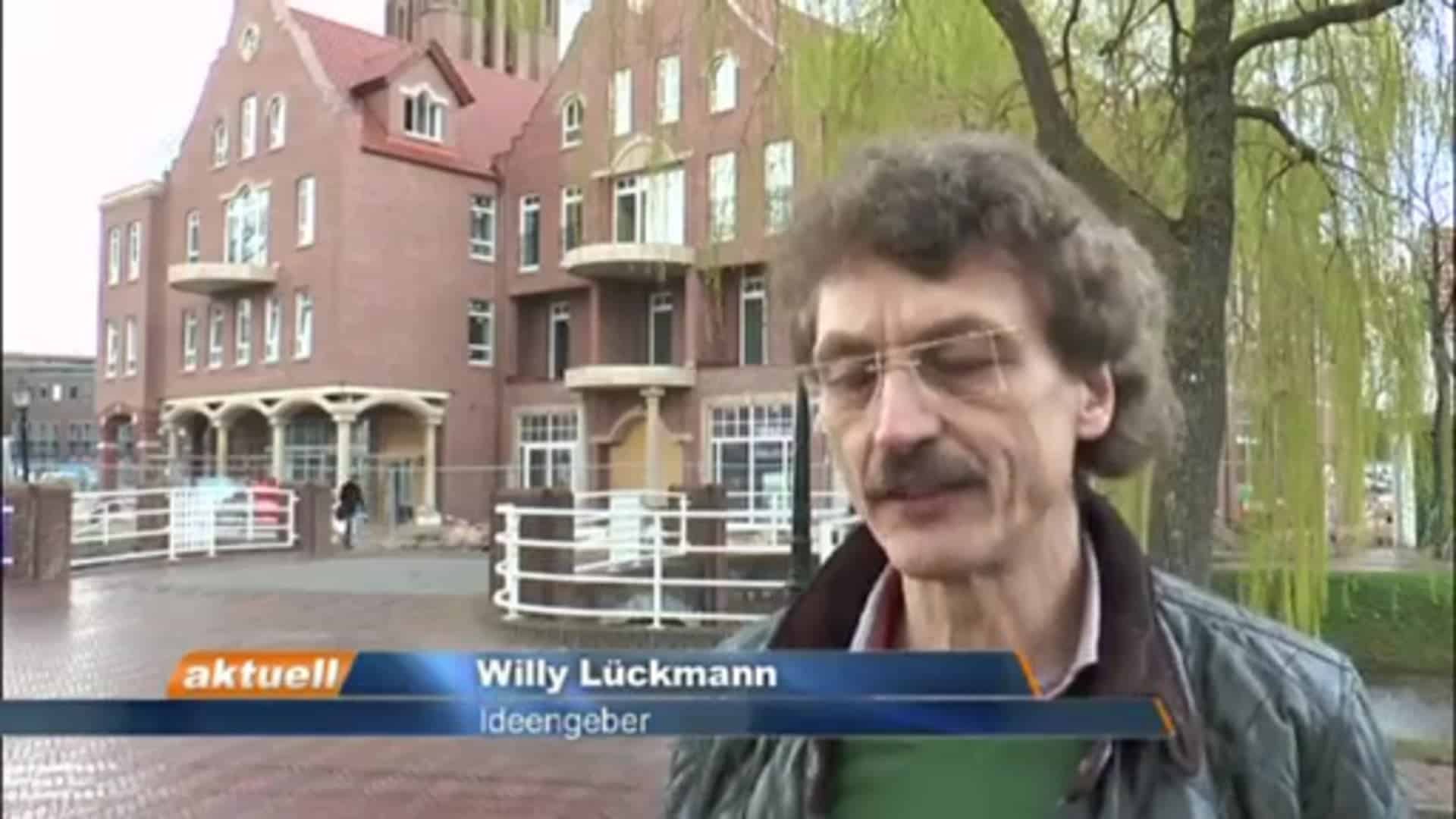 Arkadenhaus in Papenburg kurz vor Fertigstellung