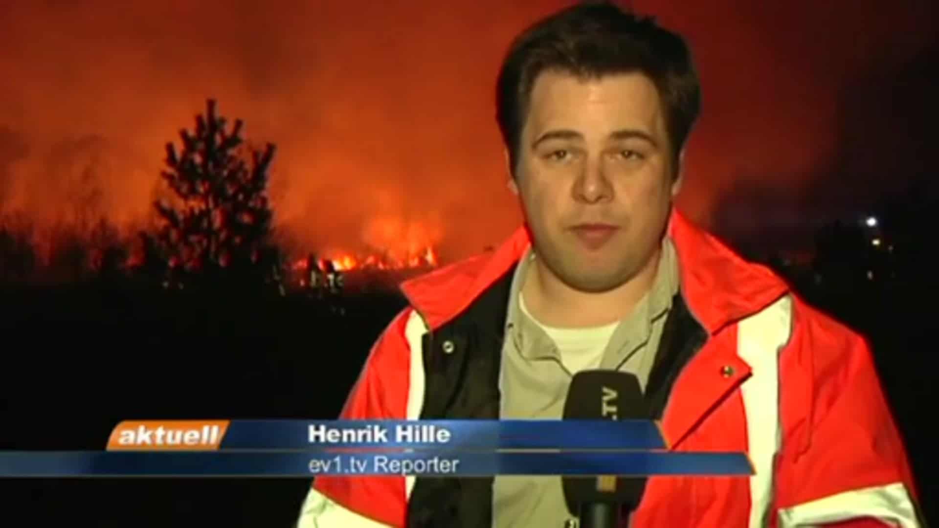 Großbrand im Gildehauser Venn