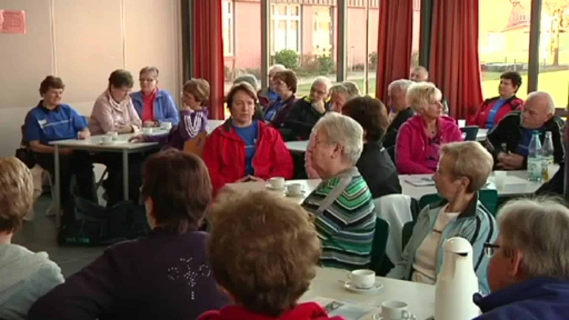 Senioren aktiv beim Sporttag in Werlte