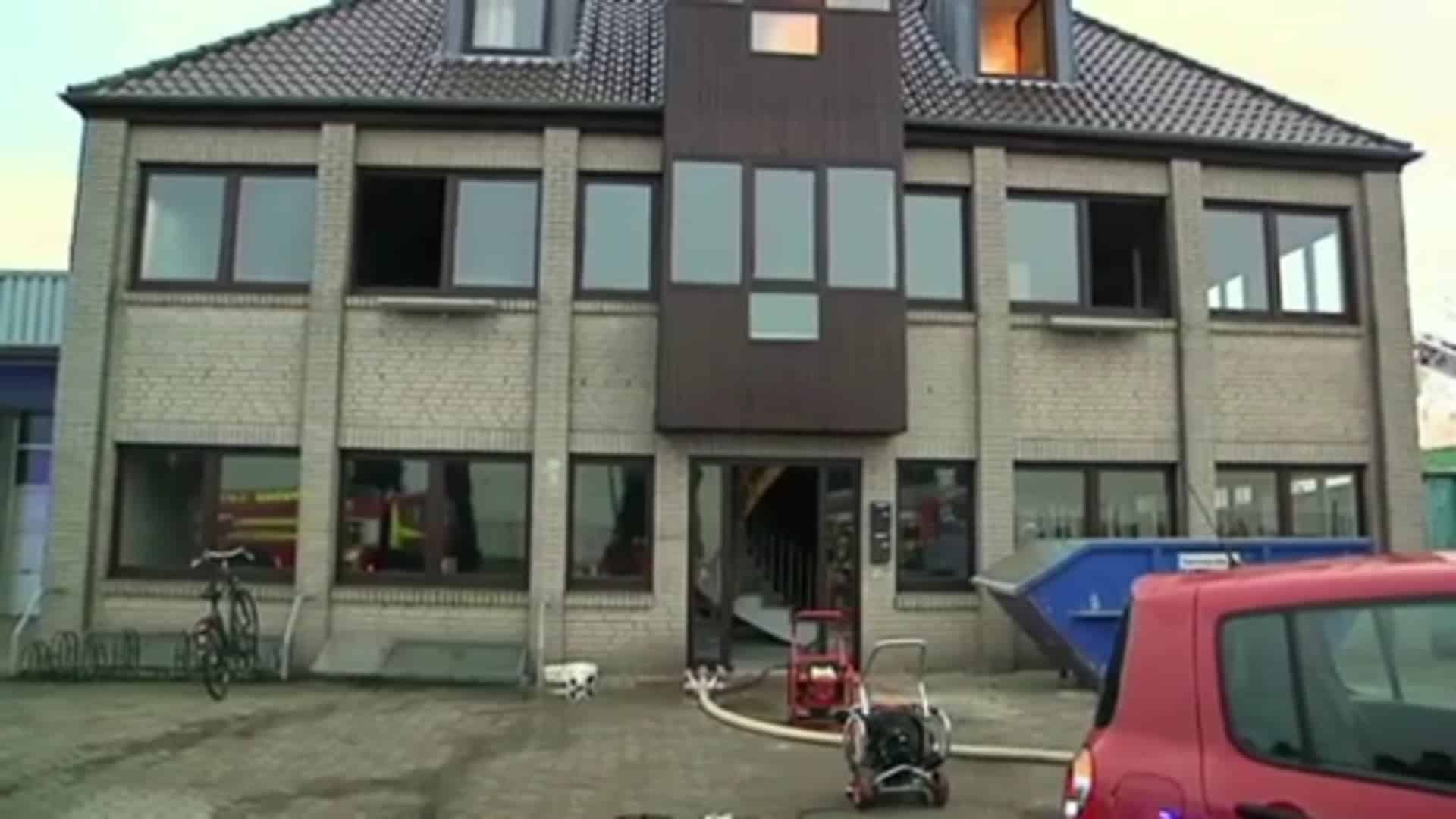 Feuer im Haus: Menschen gerettet