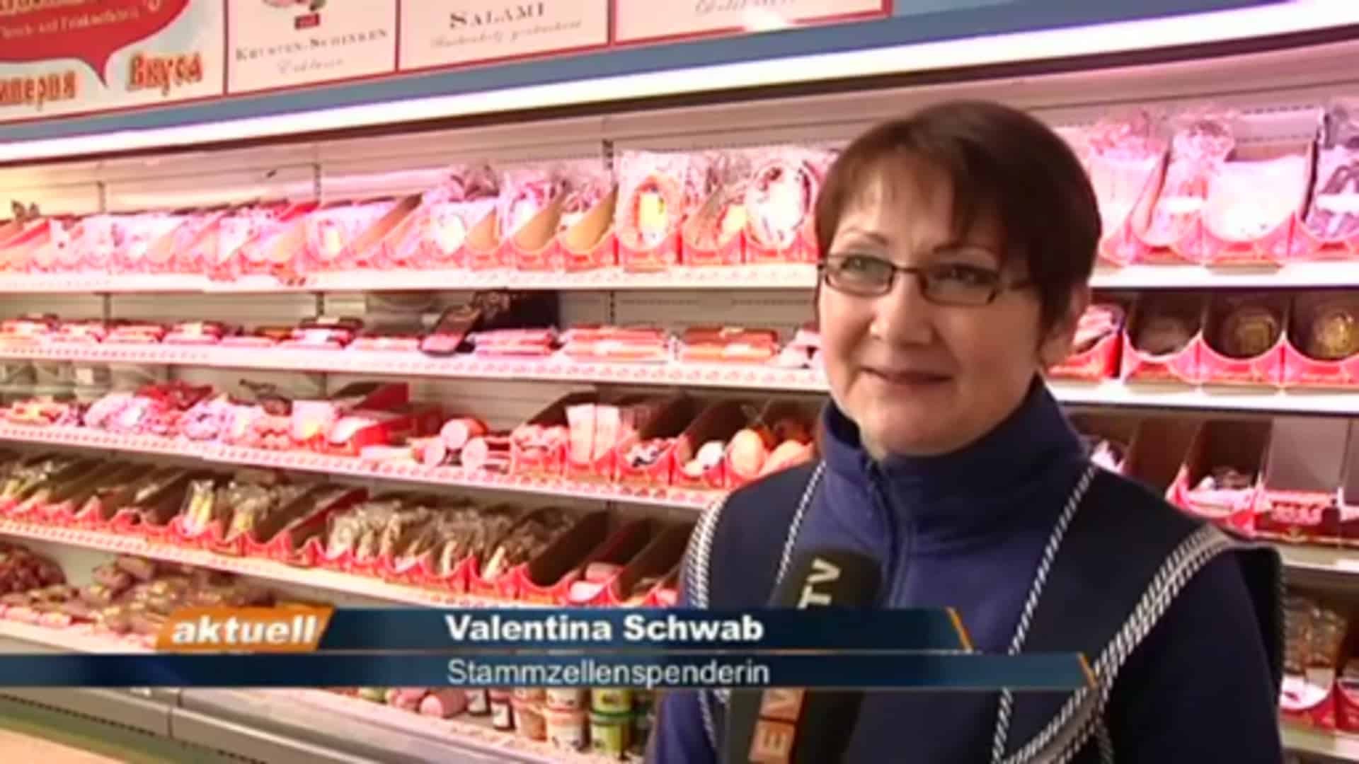 Valentina Schwab rettet mit Stammzellenspende Leben
