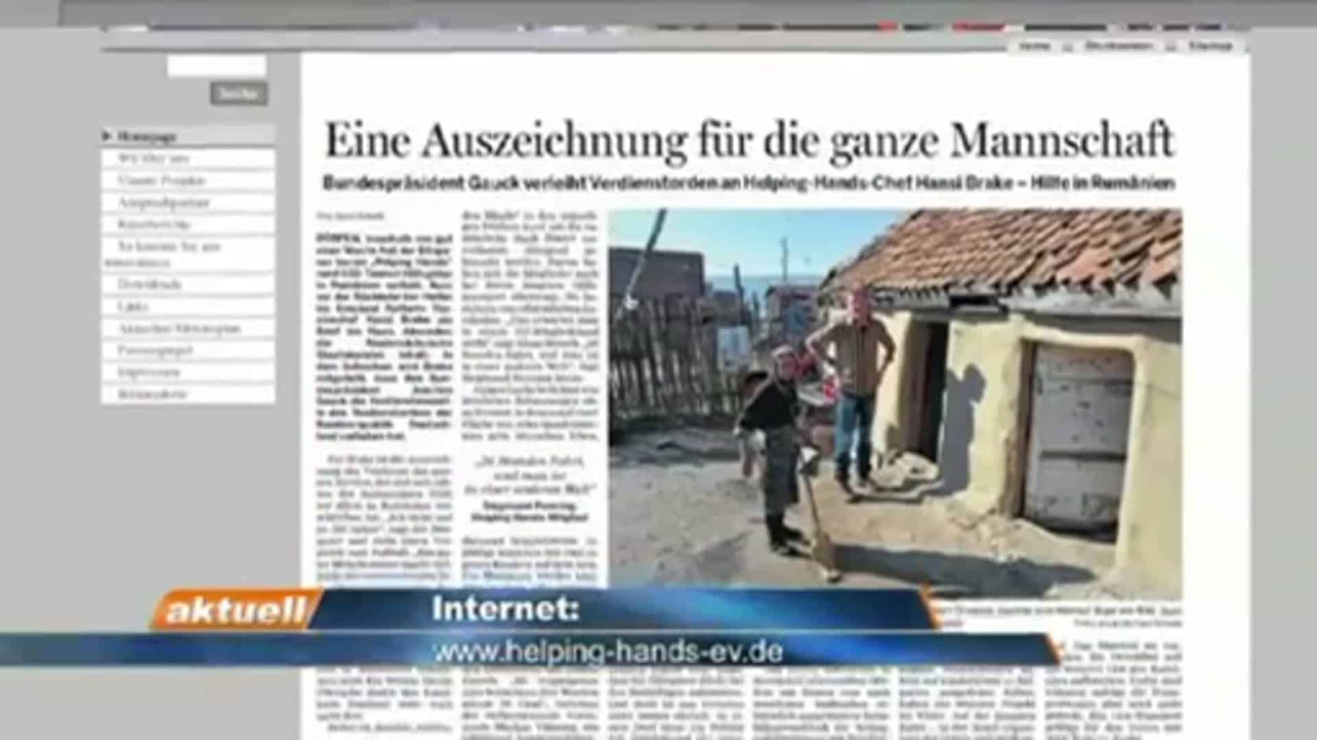 Verdienstkreuz für Hansi Brake von 