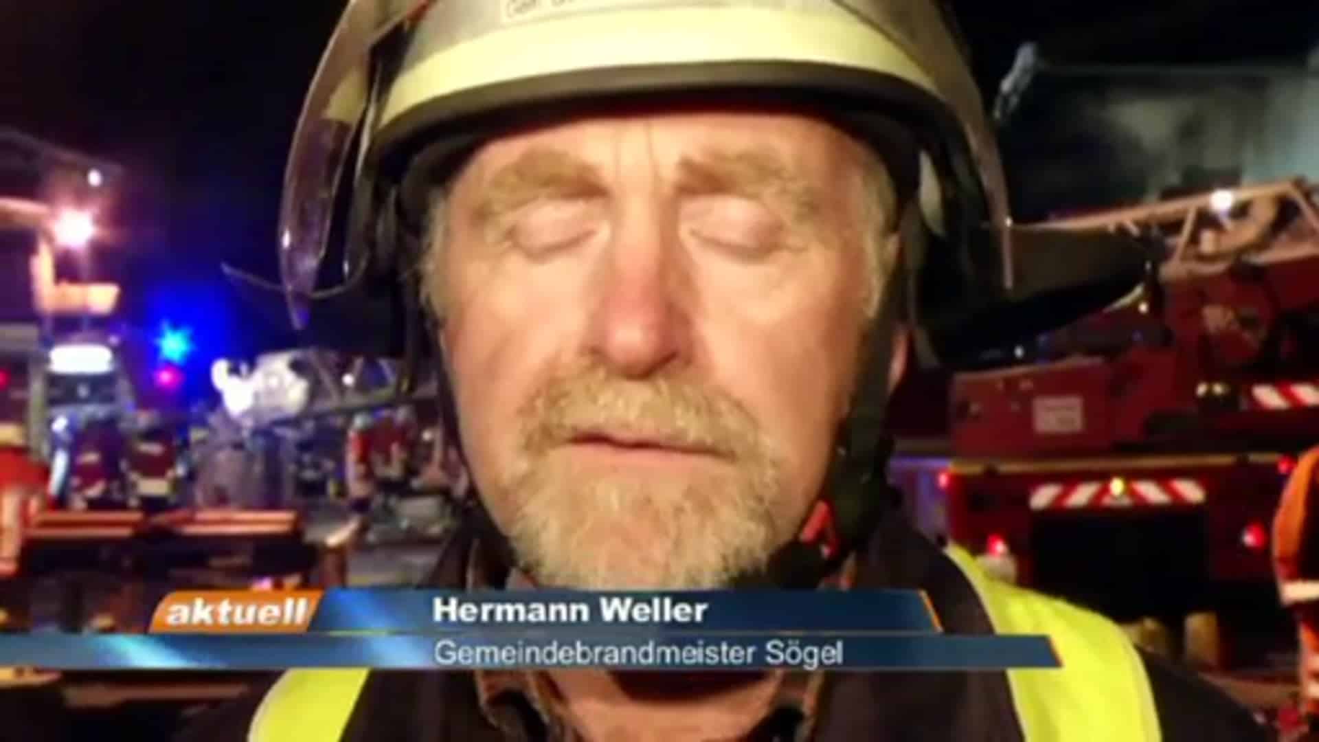 Brandserie in Sögel