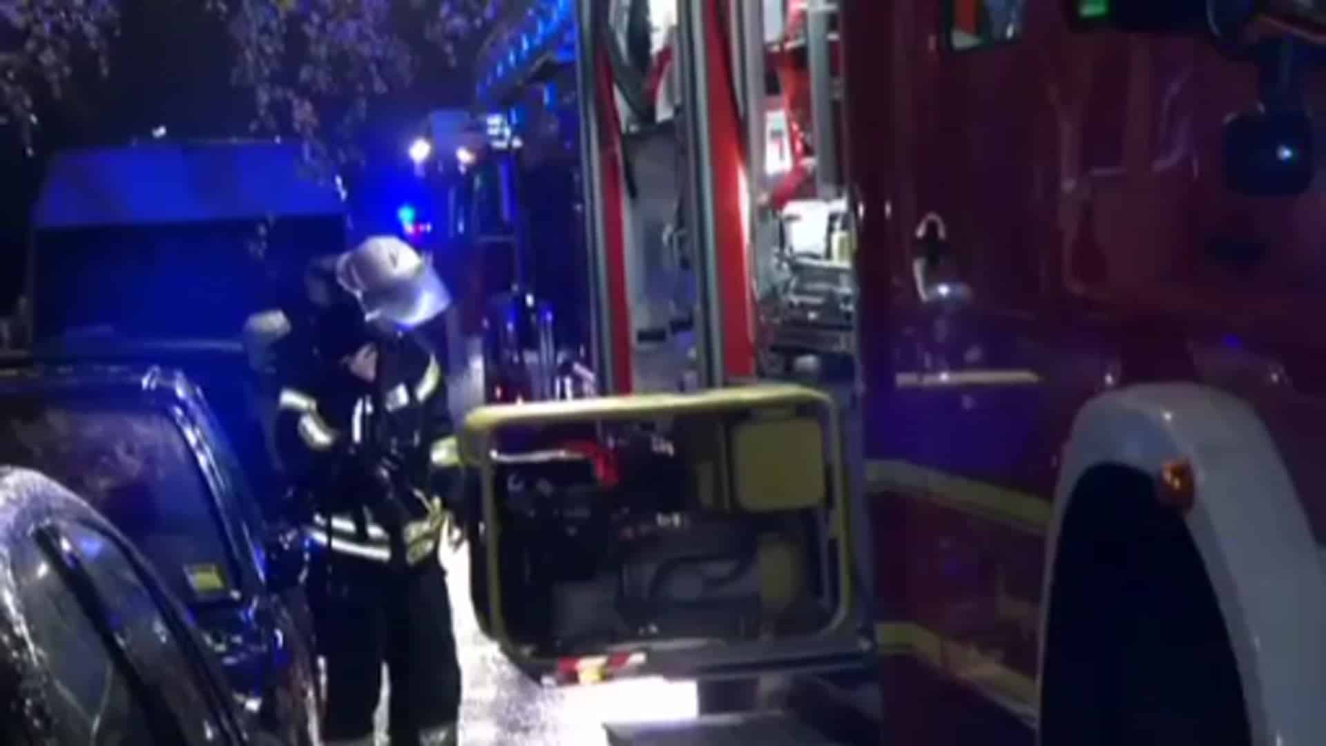 Brandstiftung in der Blanke