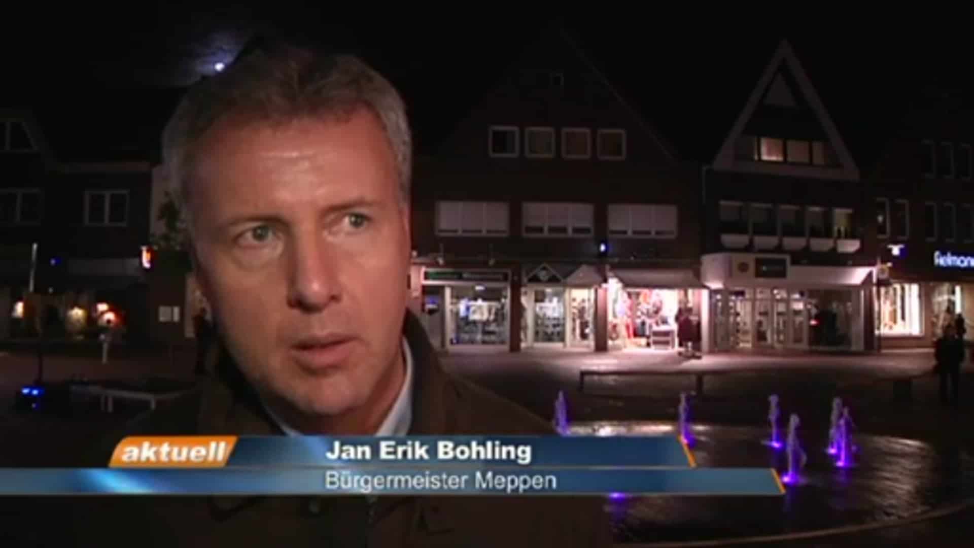 Neuer Stadtbrunnen in Meppen