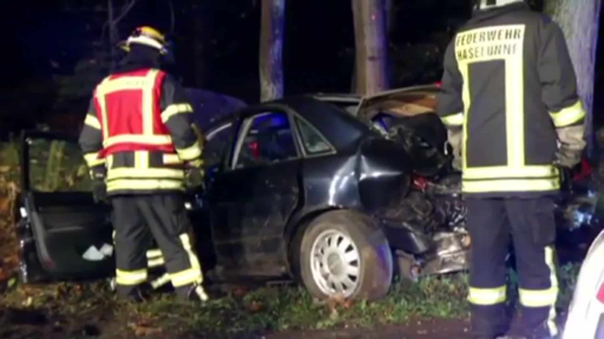 Zwei Unfälle fordern fünf Verletzte