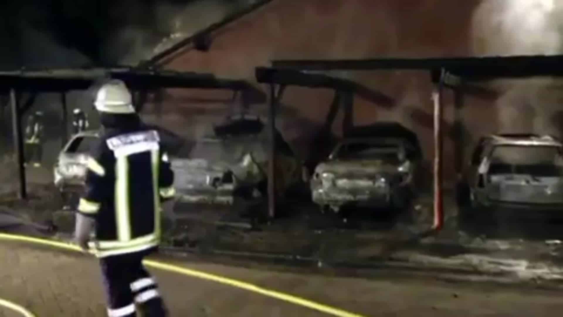 Wieder brennt es in der Blanke