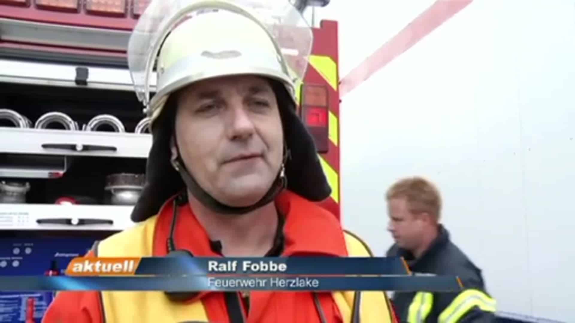 Lackiererei bei Fahrzeughersteller in Flammen