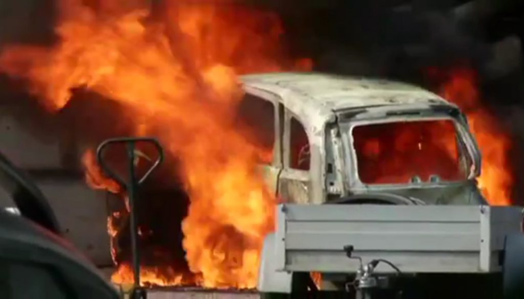 Auto brennt in Lingen