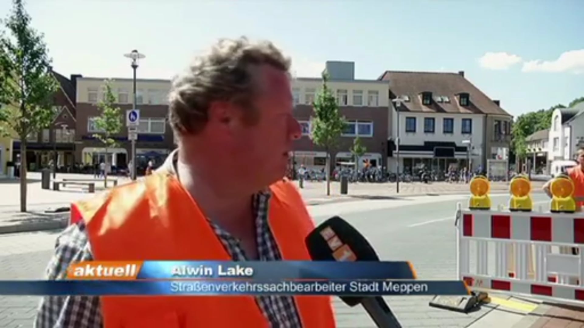 Neuer Verkehrsversuch in Meppen mit Startschwierigkeiten