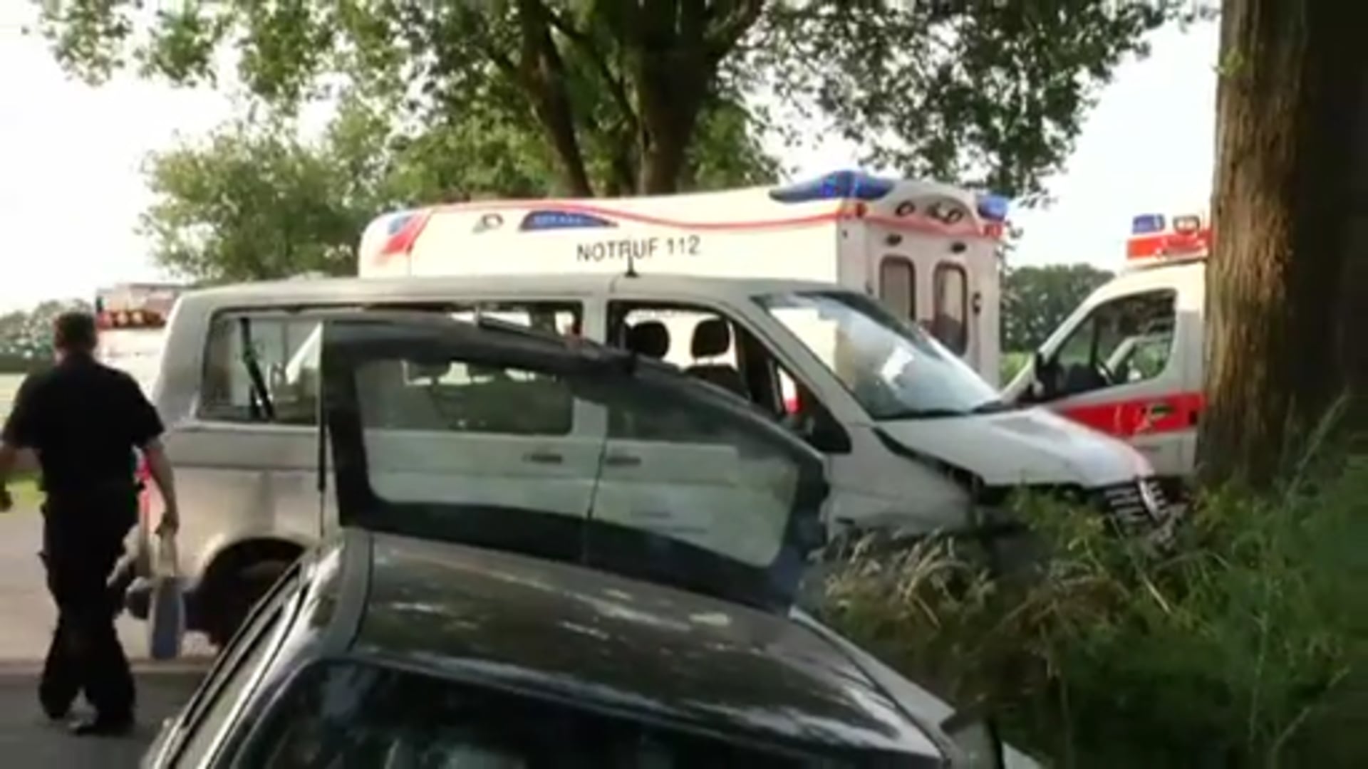 Zusammenstoß fordert fünf Verletzte