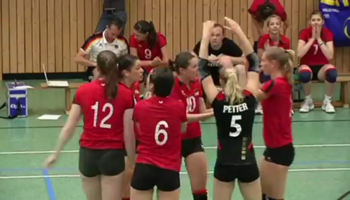 Volleyball U18-Nationalmannschaft in Lathen