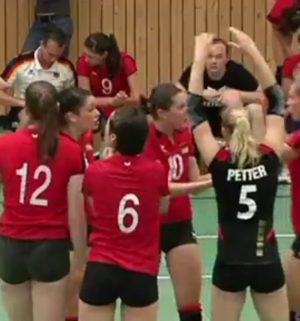 Volleyball U18-Nationalmannschaft in Lathen