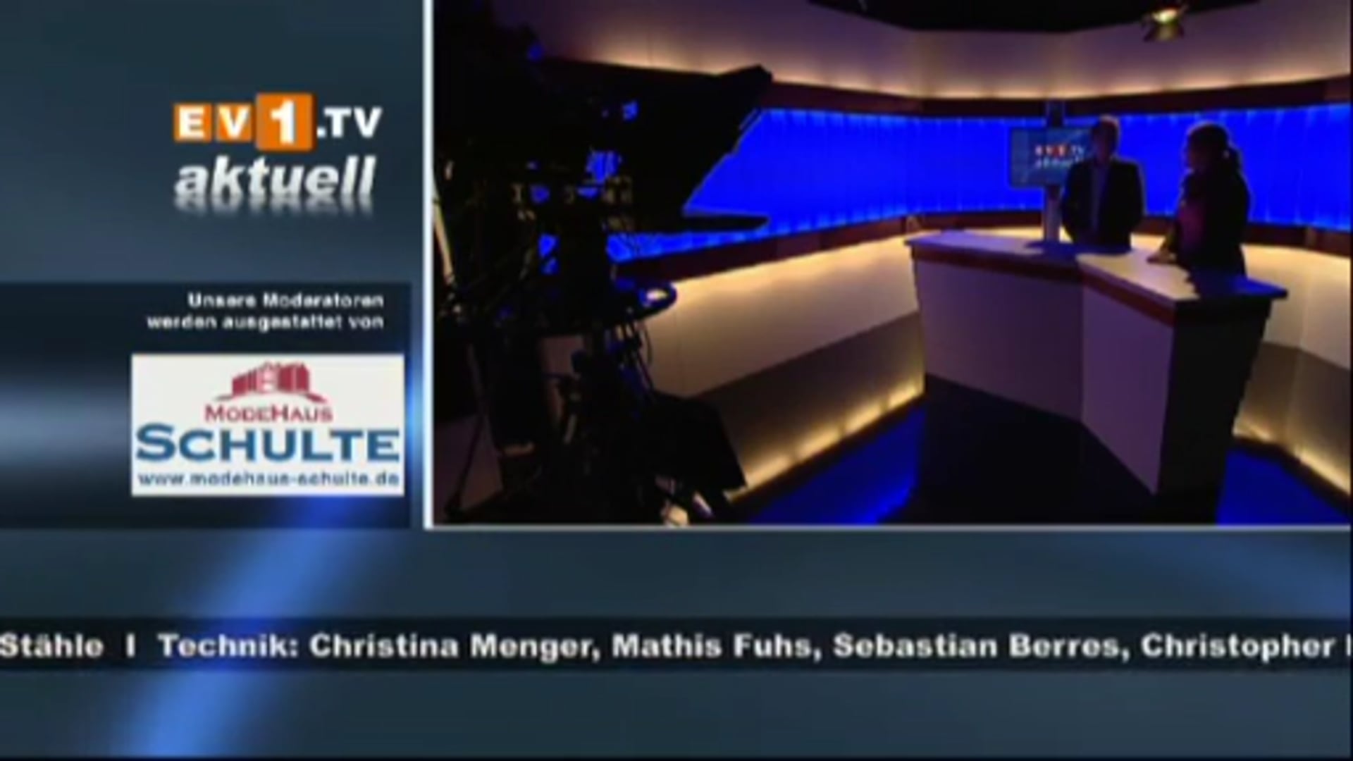 ev1.t aktuell - Dienstag, 12