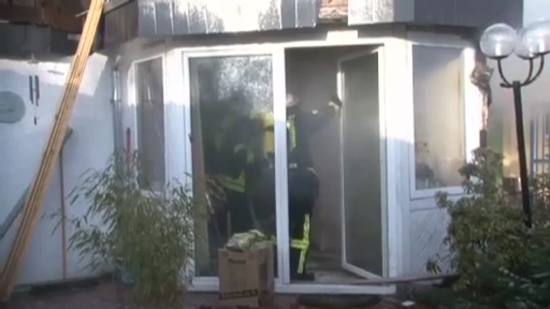 Feuer in Doppelhaus: Vermutlich Brandstiftung