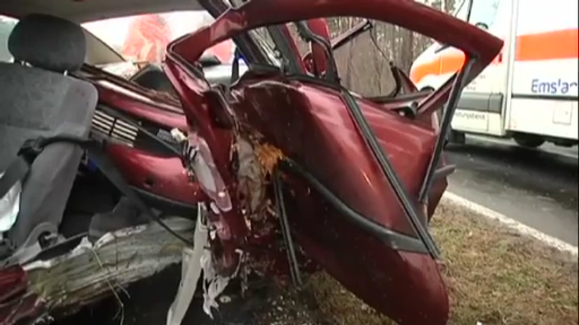 Zwei schwere Unfälle an Heiligabend