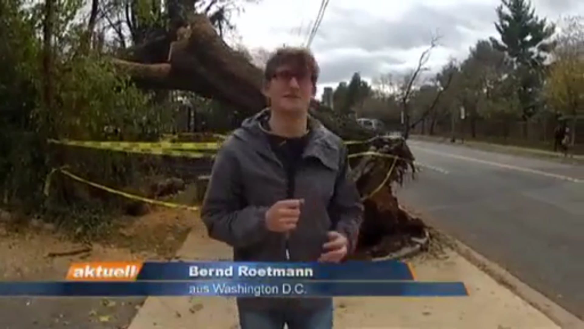 Sandy: Nordhorner erlebt Sturm in Washington