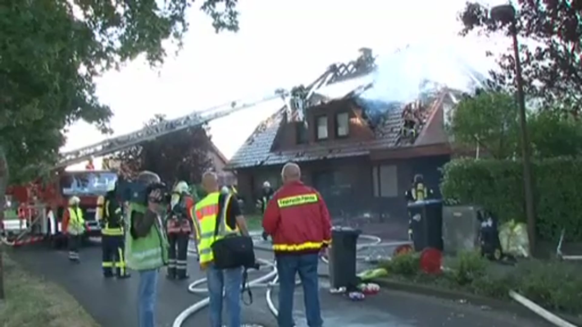 Haus nach Brand in Baccum unbewohnbar