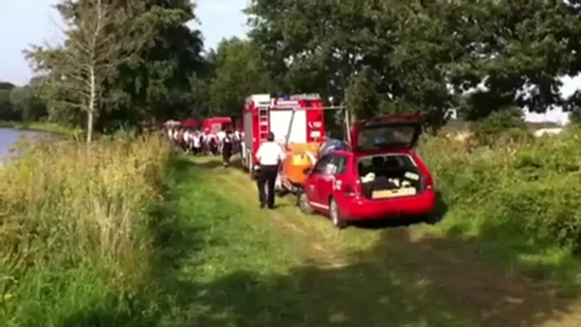 Schwimmer in Haren von Jetski überfahren