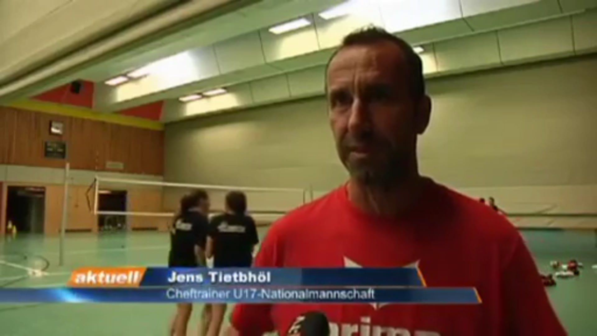 Volleyball: U17-Nationalmannschaft in Lathen