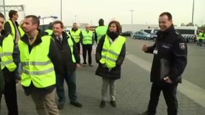 Großkontrolle auf der A30