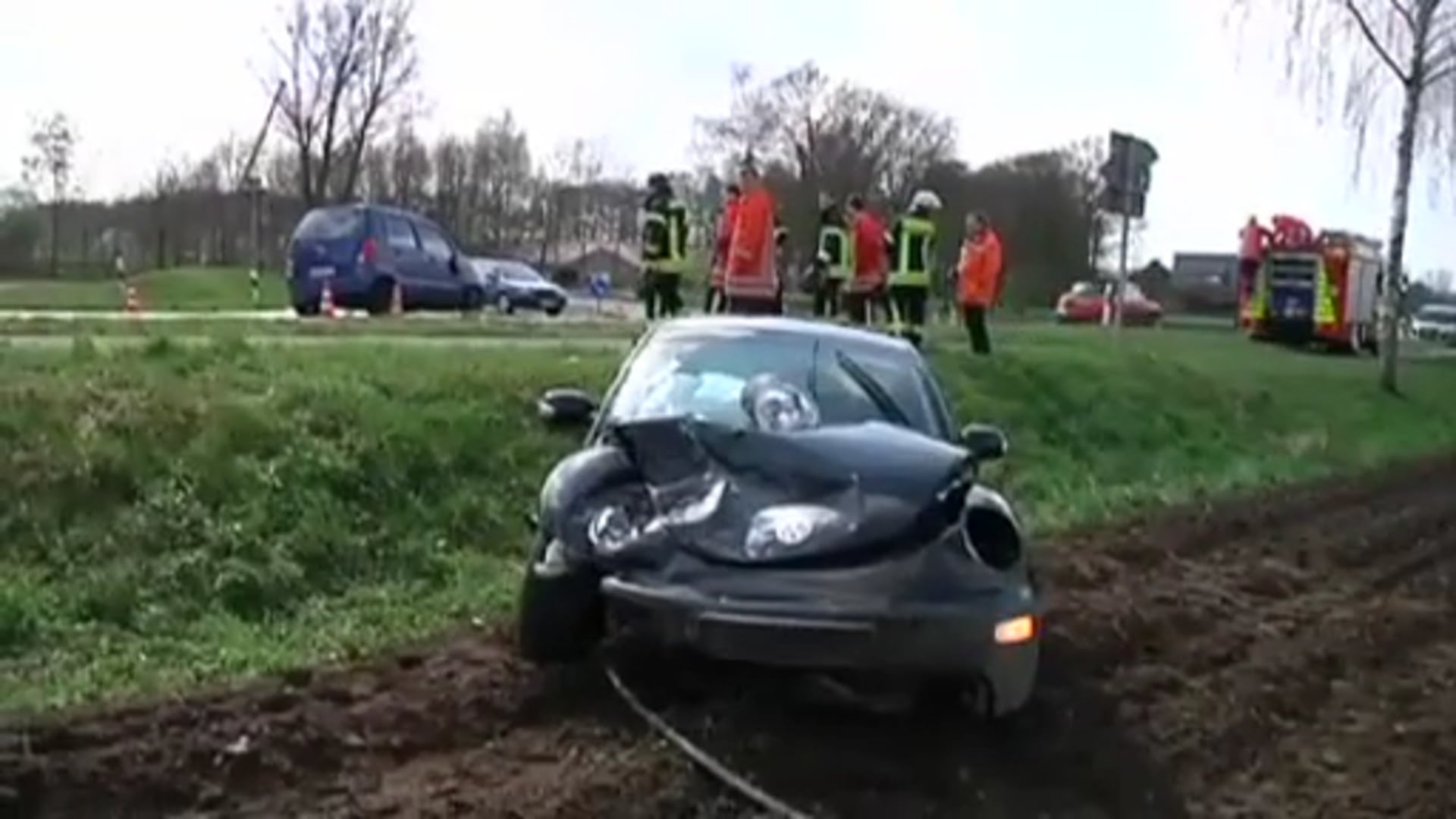 Zwei Verletzte bei Unfall in Uelsen