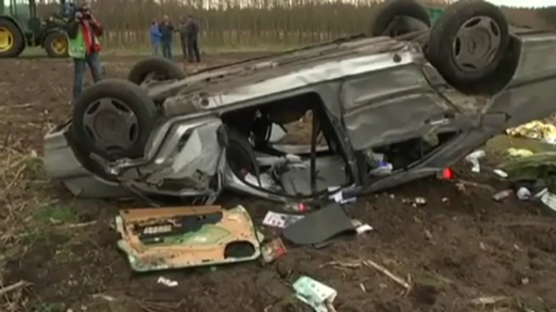 Vier Verletzte bei Unfall auf der B 70