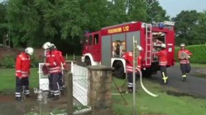 Nach Unwetter: Land unter in Teilen Wesuwes