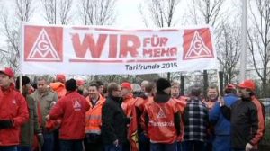 Warnstreik bei Stemmann in Schüttorf