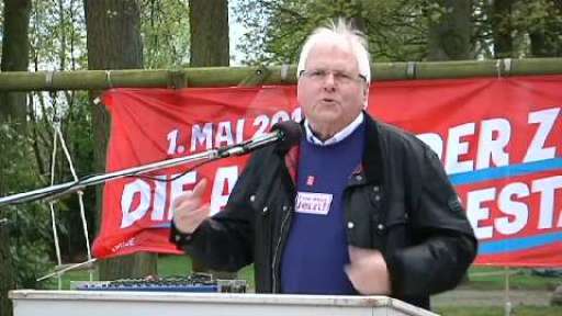 Kundgebung der DGB-Gewerkschaften in Lingen
