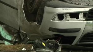 Auto überschlägt sich in Emlichheim