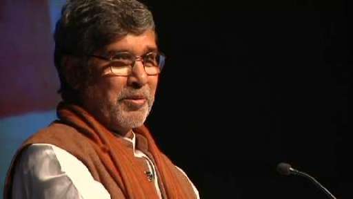 Friedensnobelpreisträger Kailash Satyarthi in Bad Bentheim zu Gast
