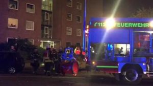 Brand in Nordhorner Hochhaus