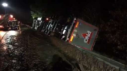 Zwei LKW Unfälle im Emsland