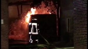 Lagerhalle in Lohne niedergebrannt