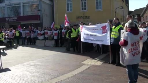 Öffentlicher Dienst streikt in Meppen