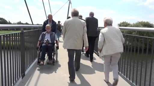Fuß- und Radwegebrücke in Meppen eingeweiht