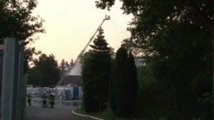 Brand bei Chemieunternehmen in Schepsdorf