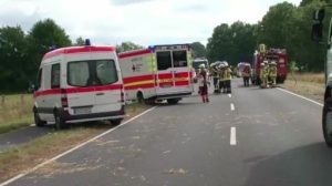 Vier Verletzte bei Unfall in Schüttorf