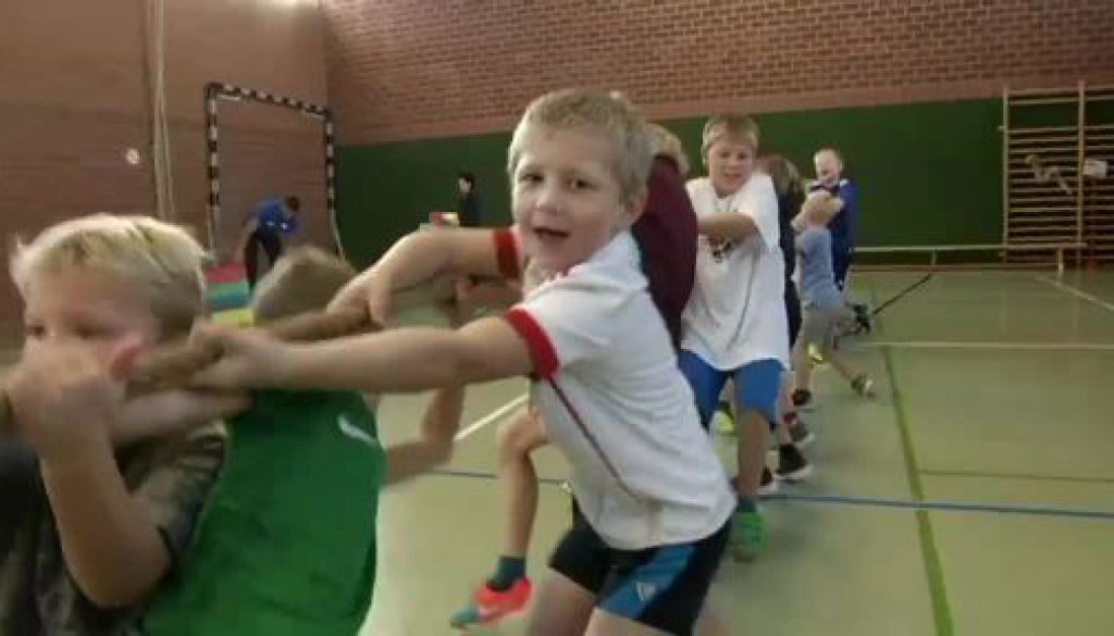 Grundschüler in Andervenne sind begeistert vom Leichtathletik-Aktionstag