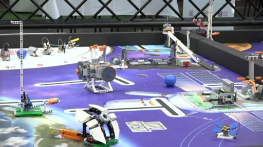 Roboter VS Roboter - zweite First Lego League Emsland