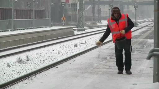 Wintereinbruch in der Region
